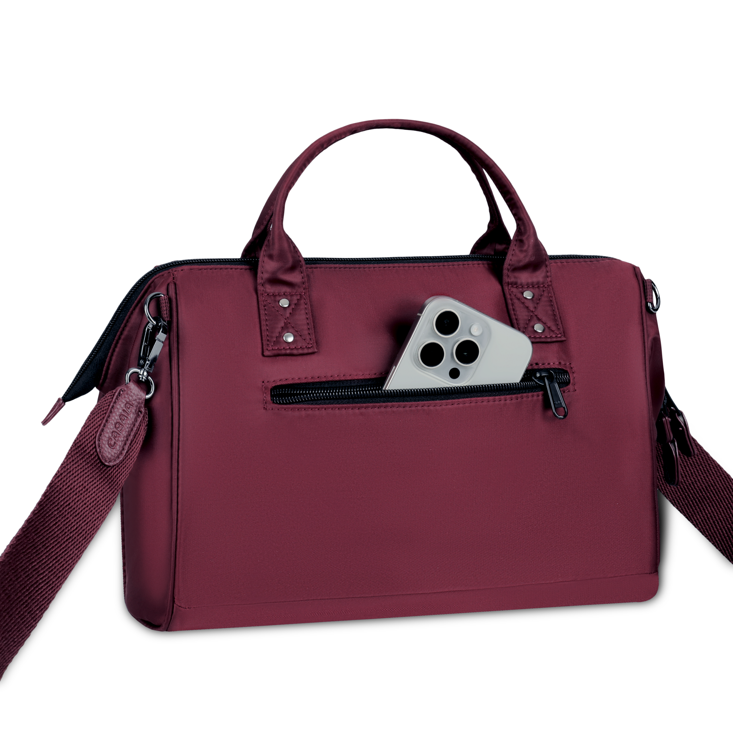 SAC EN BANDOULIERE CROSSBODY ADVENTURER L CABAIA DAVAO www.solene-maroquinerie.fr 4