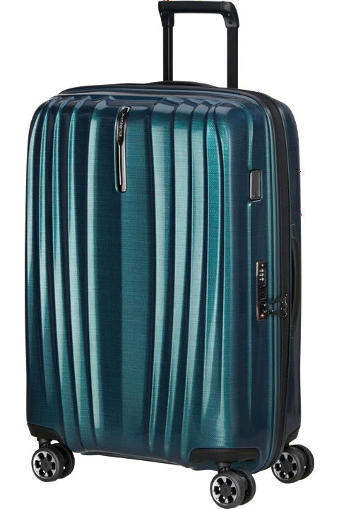VALISE A 4 ROUES EXTENSIBLE 70CM SAMSONITE NEXIS DEEP PETROL 158249 A833 www.solene-maroquinerie.fr 2