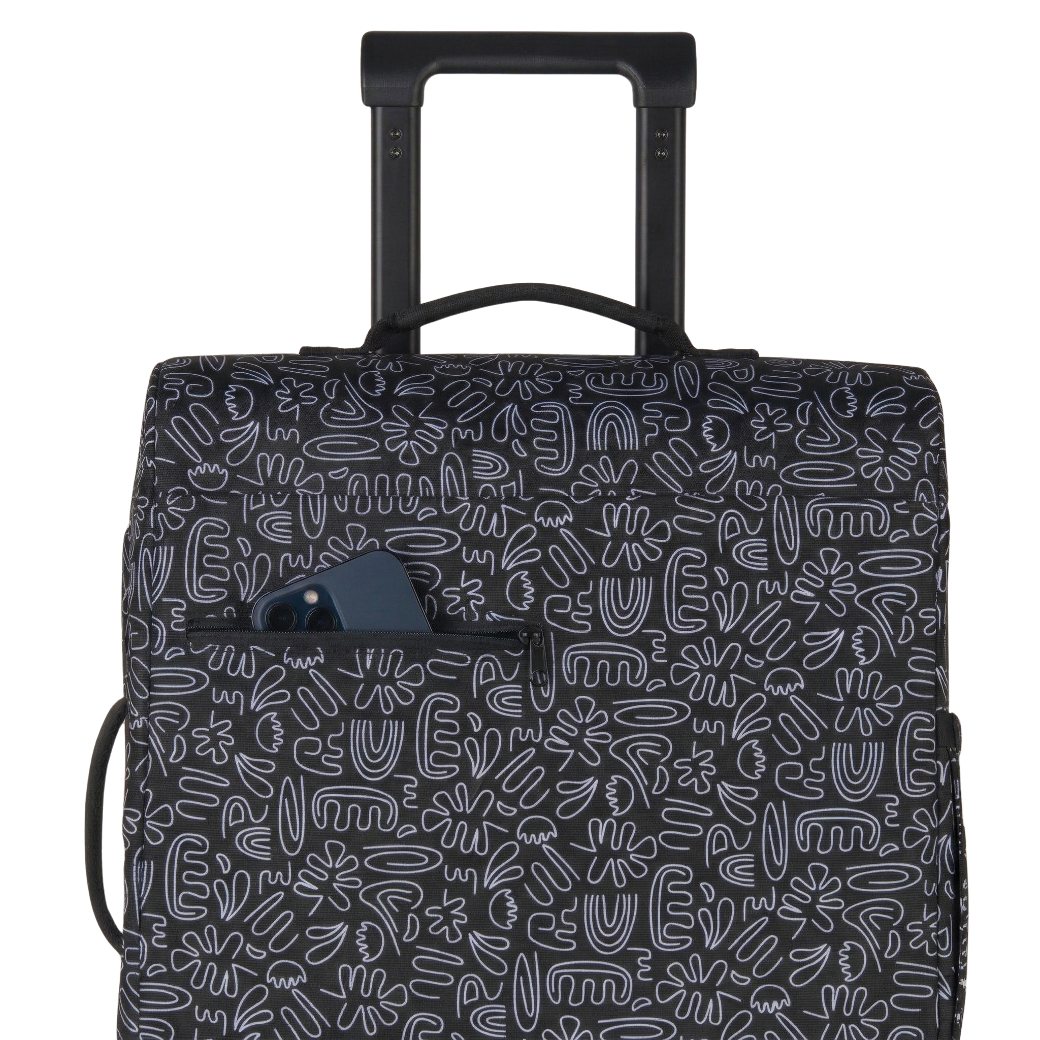 VALISE SOUPLE 4 ROUES CABAIA SOFTSUITCASE 4 WHEELS LARGE AMIENS www.solene-maroquinerie.fr 4