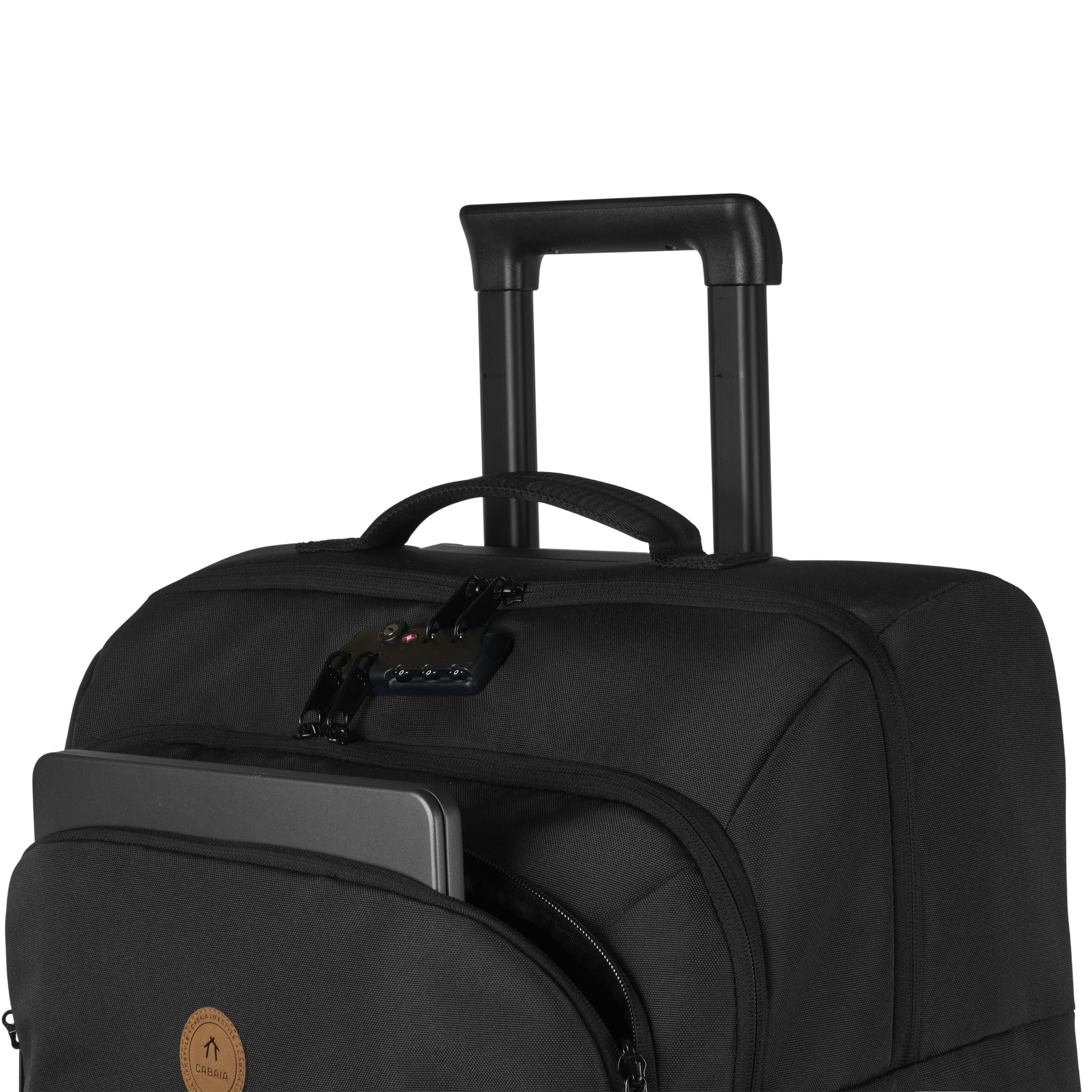 VALISE SOUPLE 4 ROUES CABAIA SOFTSUITCASE 4 WHEELS LARGE BERLIN www.solene-maroquinerie.fr 2