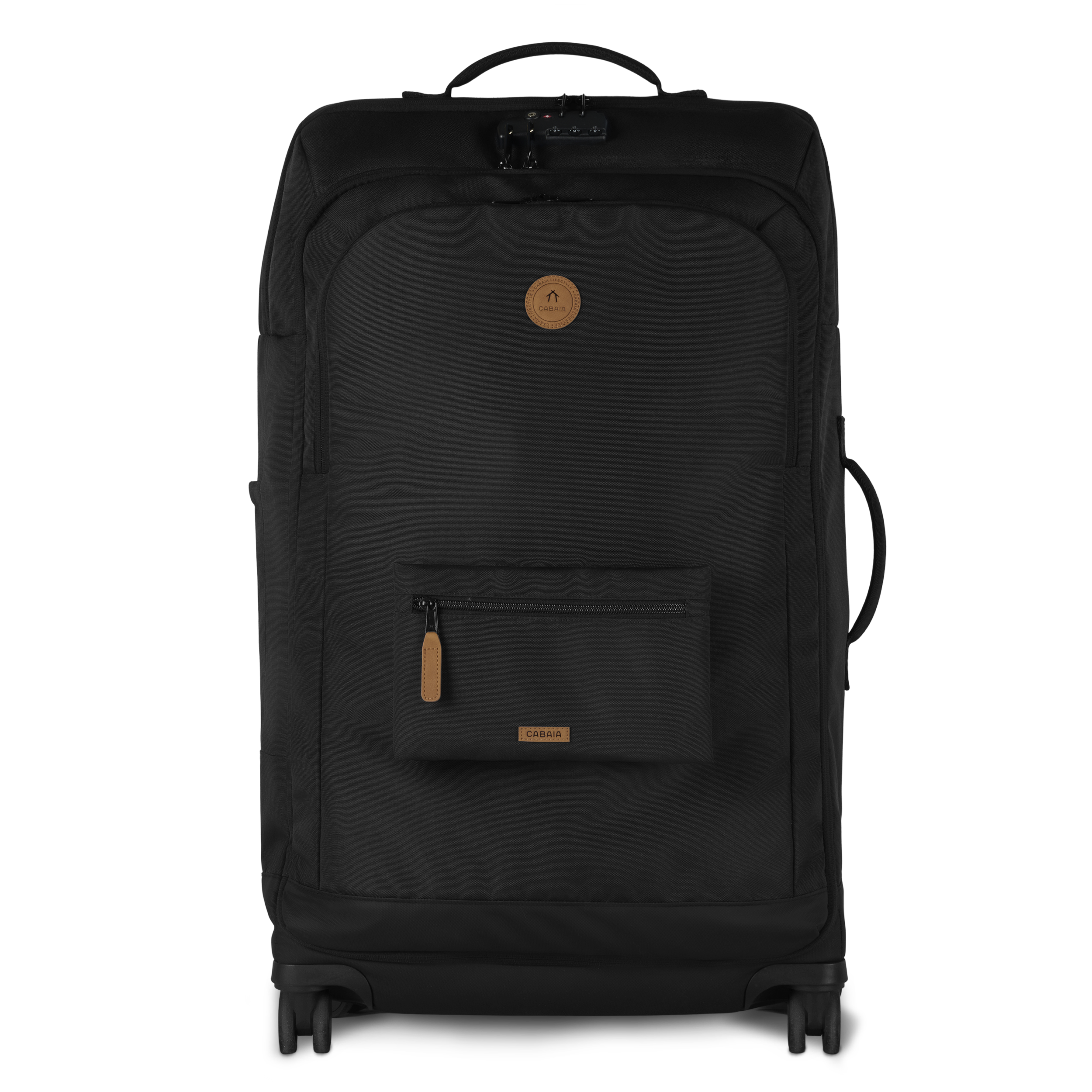 VALISE SOUPLE 4 ROUES CABAIA SOFTSUITCASE 4 WHEELS LARGE BERLIN www.solene-maroquinerie.fr