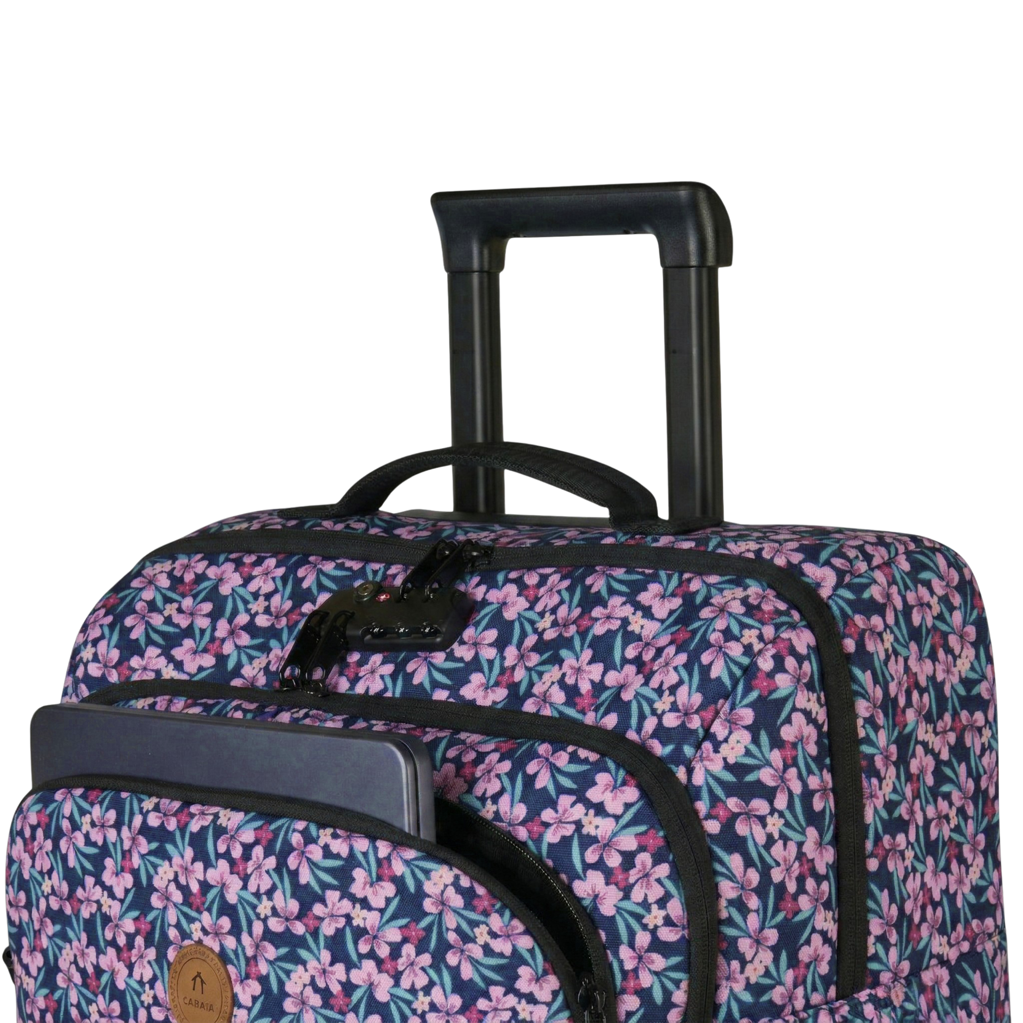 VALISE SOUPLE 4 ROUES CABAIA SOFTSUITCASE 4 WHEELS LARGE CAGLIARI www.solene-maroquinerie.fr 2