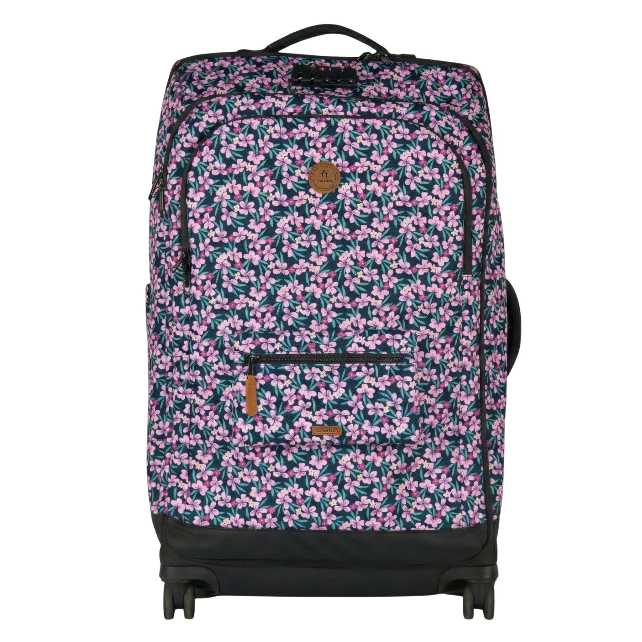 VALISE SOUPLE 4 ROUES CABAIA SOFTSUITCASE 4 WHEELS LARGE CAGLIARI www.solene-maroquinerie.fr