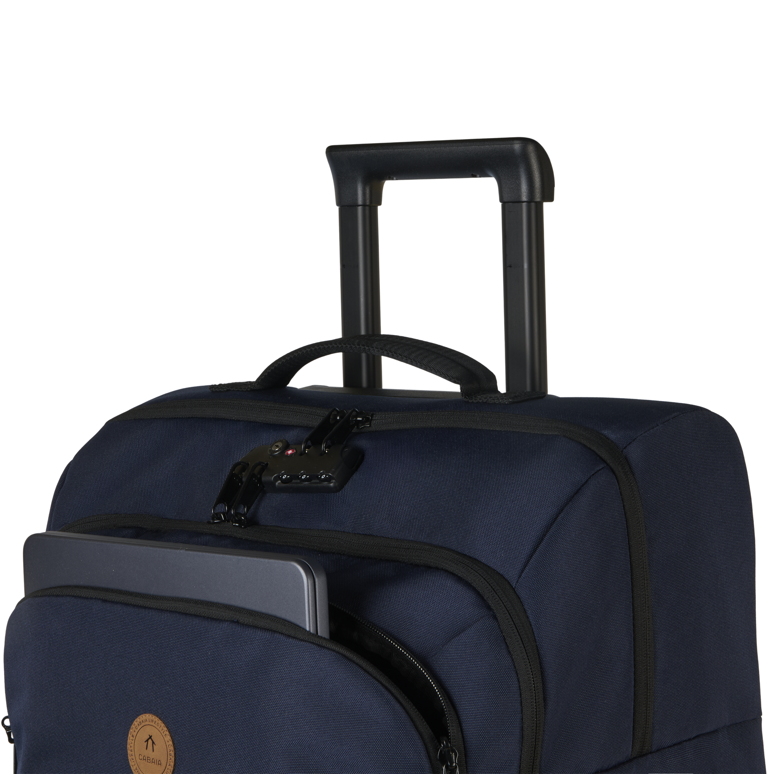 VALISE SOUPLE 4 ROUES CABAIA SOFTSUITCASE 4 WHEELS LARGE REYKJAVIK www.solene-maroquinerie.fr 2