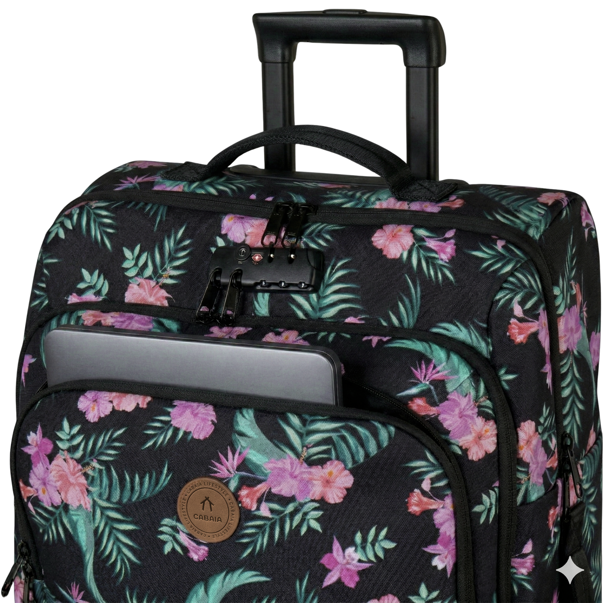 VALISE SOUPLE 4 ROUES CABAIA SOFTSUITCASE 4 WHEELS LARGE VALLADOLID www.solene-maroquinerie.fr 3