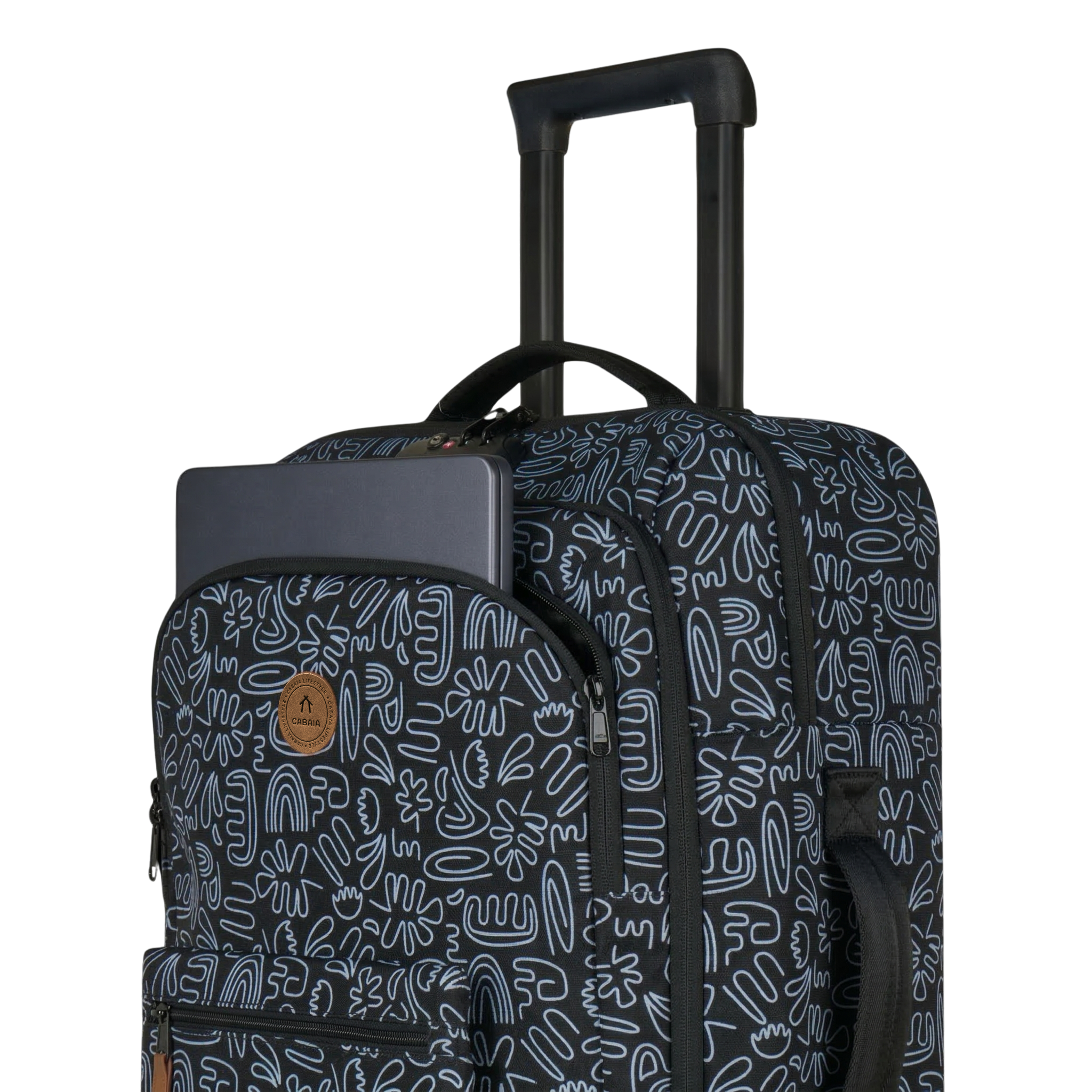 VALISE SOUPLE 4 ROUES CABAIA SOFTSUITCASE 4 WHEELS MEDIUM AMIENS www.solene-maroquinerie.fr 2