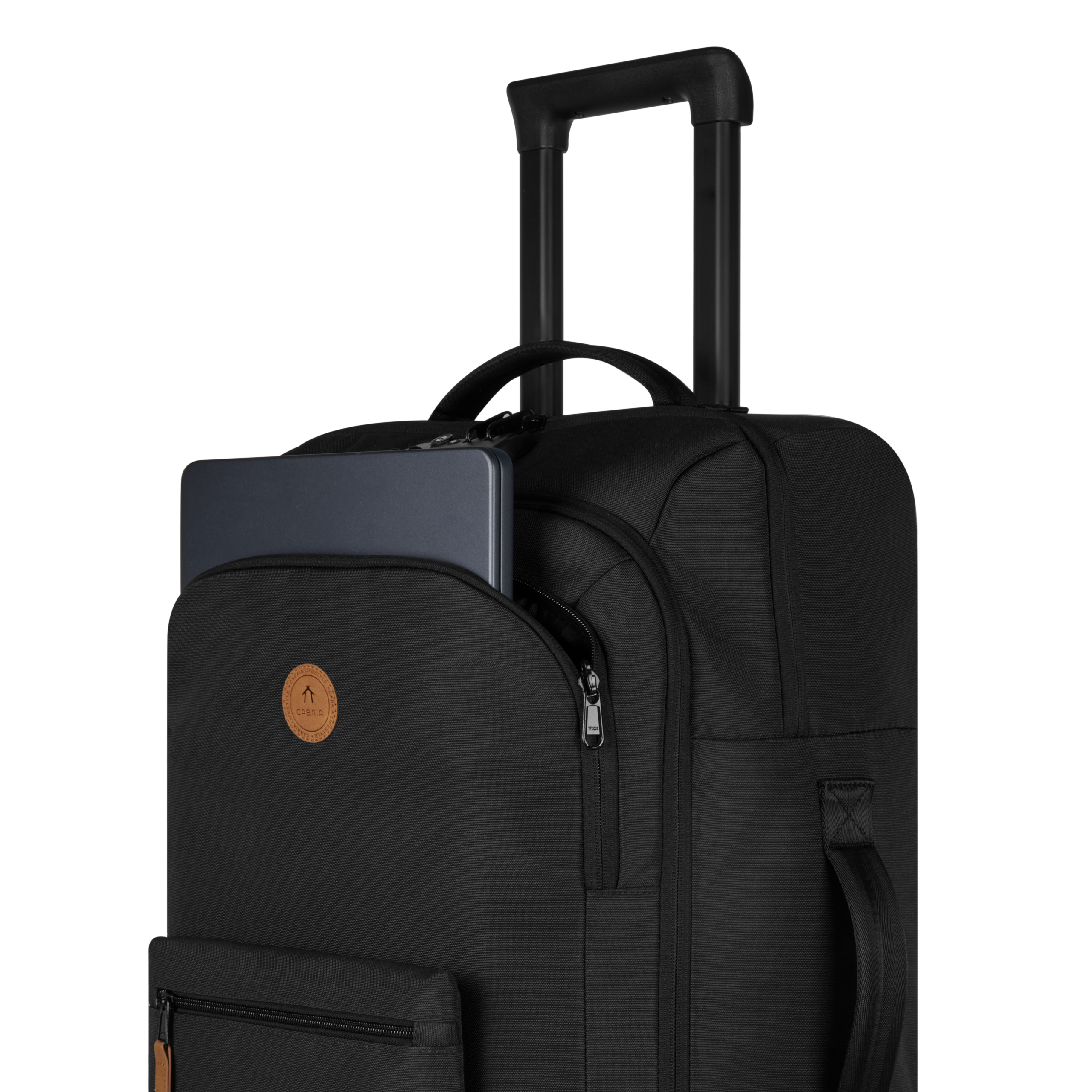 VALISE SOUPLE 4 ROUES CABAIA SOFTSUITCASE 4 WHEELS MEDIUM BERLIN www.solene-maroquinerie.fr 2