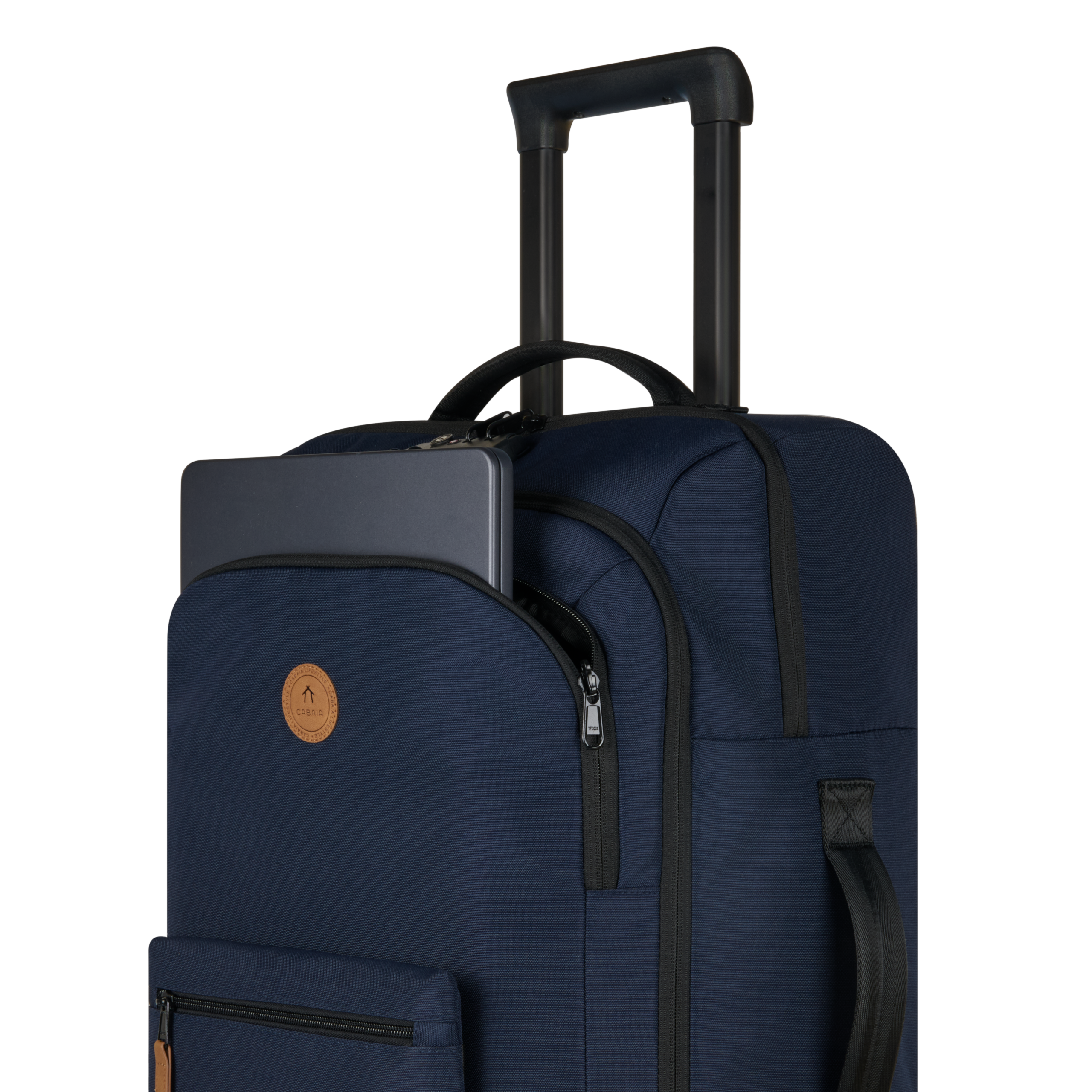 VALISE SOUPLE 4 ROUES CABAIA SOFTSUITCASE 4 WHEELS MEDIUM REYKJAVIK www.solene-maroquinerie.fr 2