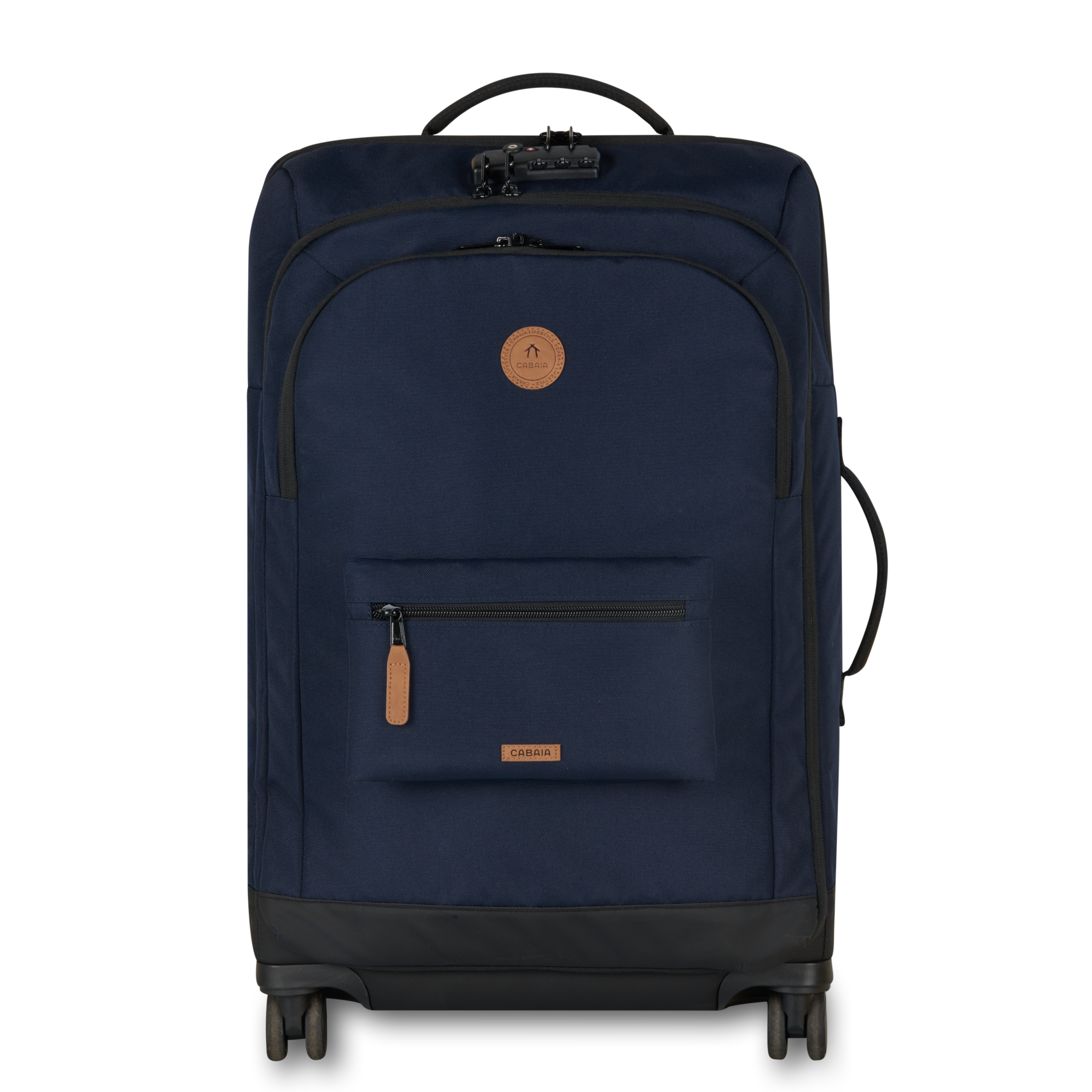 VALISE SOUPLE 4 ROUES CABAIA SOFTSUITCASE 4 WHEELS MEDIUM REYKJAVIK www.solene-maroquinerie.fr