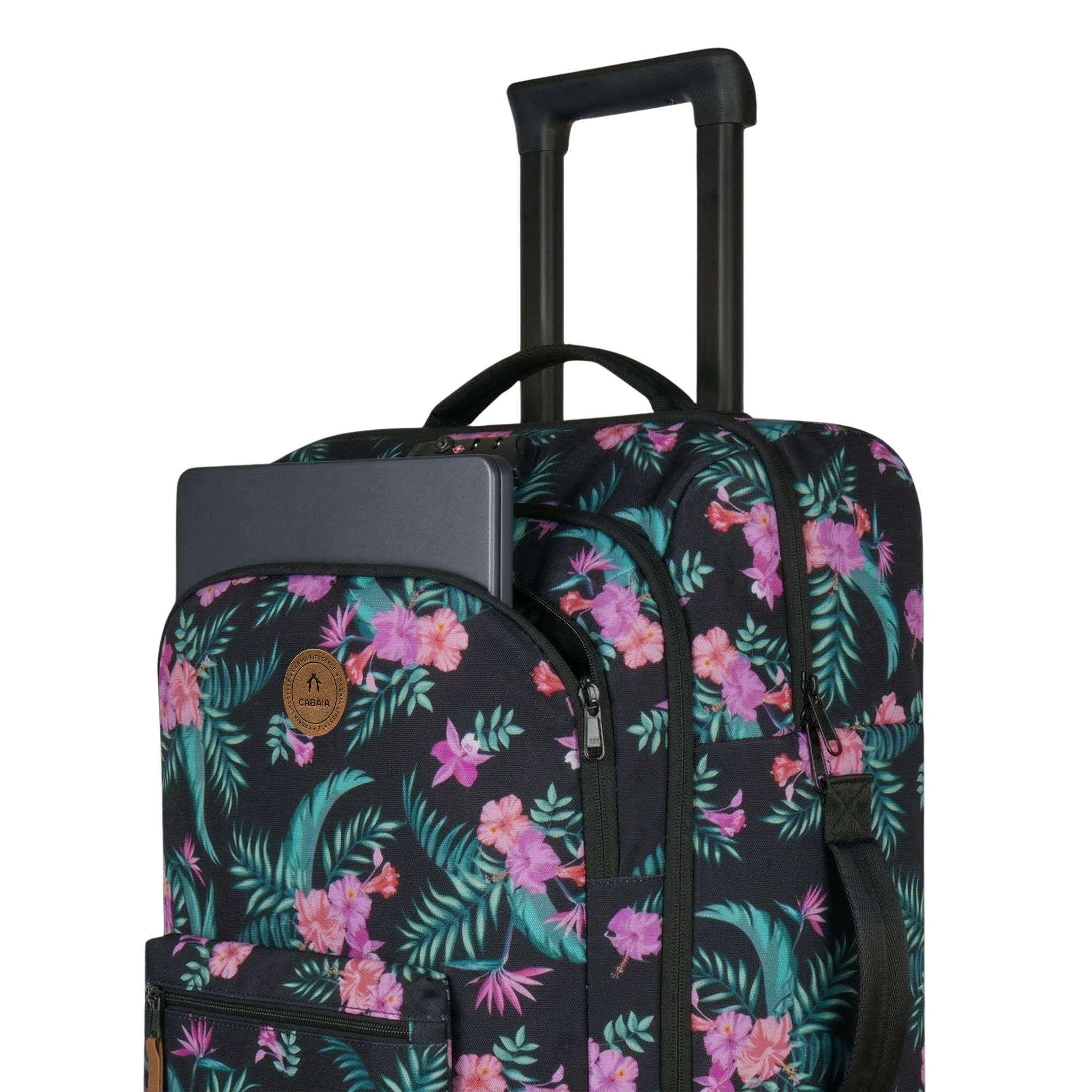 VALISE SOUPLE 4 ROUES CABAIA SOFTSUITCASE 4 WHEELS MEDIUM VALLADOLID www.solene-maroquinerie.fr 2