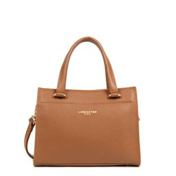 Petit sac à main - Foulonné Double DAILY - Camel - In - Orange