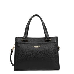 Petit sac à main - Foulonné Double DAILY - Noir - In - Nude