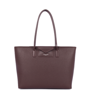 Sac cabas épaule - Maya Double KBA - Bordeaux foncé