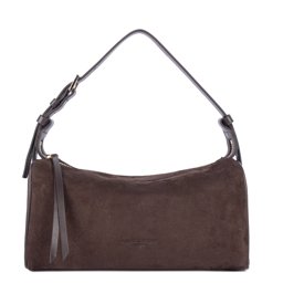 Sac rectangle - Suède - Marron