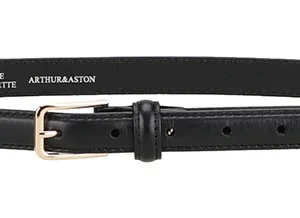 Arthur & Aston Ceinture cuir vachette CF2026-320/120 - Noir
