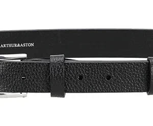 Arthur & Aston Ceinture cuir vachette CF2026-322/120 - Noir