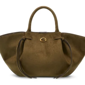 GUESS ALLEGRA GIRLFRIEND SATCHEL - OLIVE