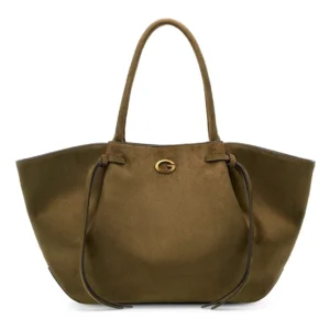 GUESS ALLEGRA GIRLFRIEND TOTE - OLIVE