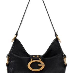 GUESS CAMDEN MINI SHOULDER BAG - BLACK