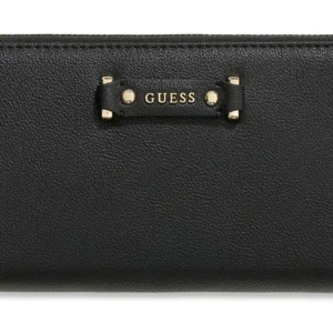 GUESS DOROTHY SLG LARGE ZIP AROUND - BLACK