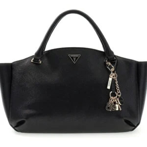 GUESS GILDA 3 COMP SATCHEL - BLACK