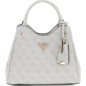 GUESS MERIDIAN II SML GFRND CARRYALL - BONE LOGO