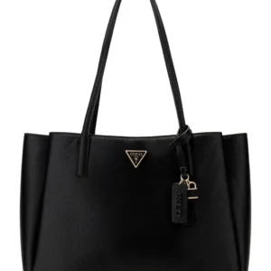 GUESS NOELLE II TECH TOTE - BLACK