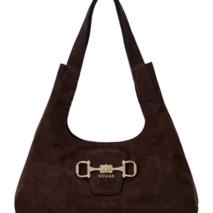GUESS SUNSET SMALL HOBO - ESPRESSO