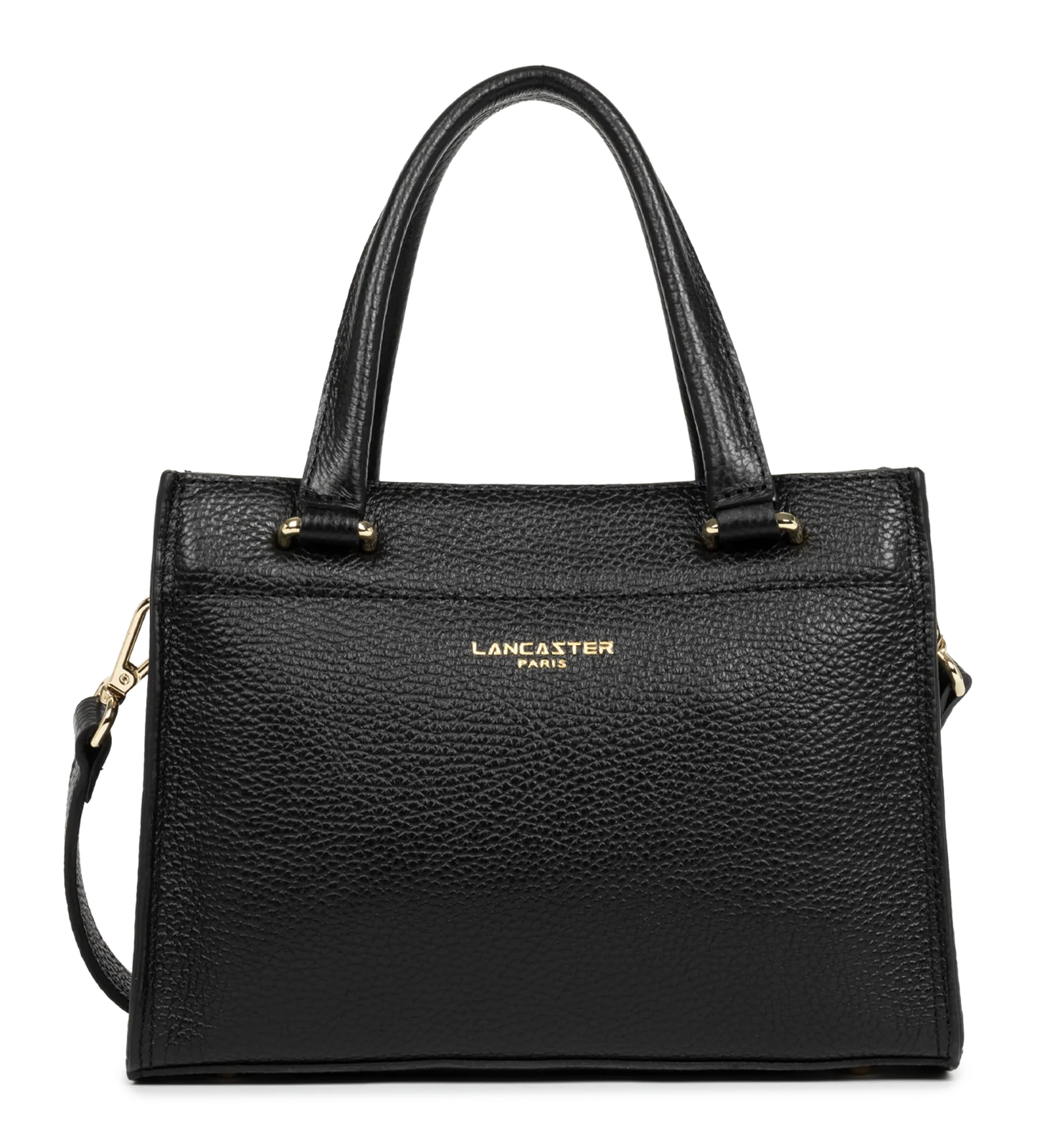Petit sac à main - Foulonné Double DAILY - Noir - In - Nude