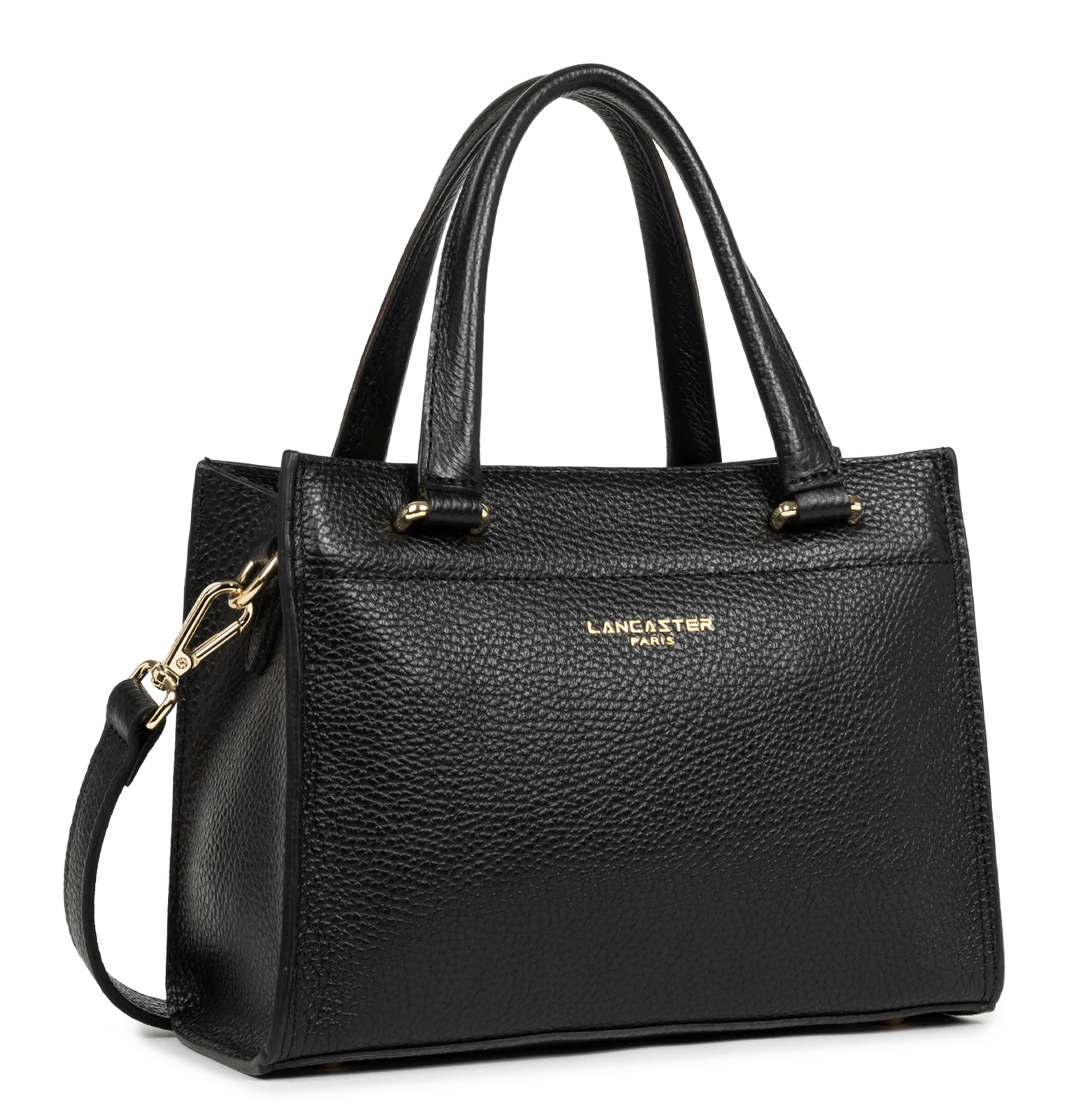 Petit sac à main - Foulonné Double DAILY - Noir - In - Nude – Image 2