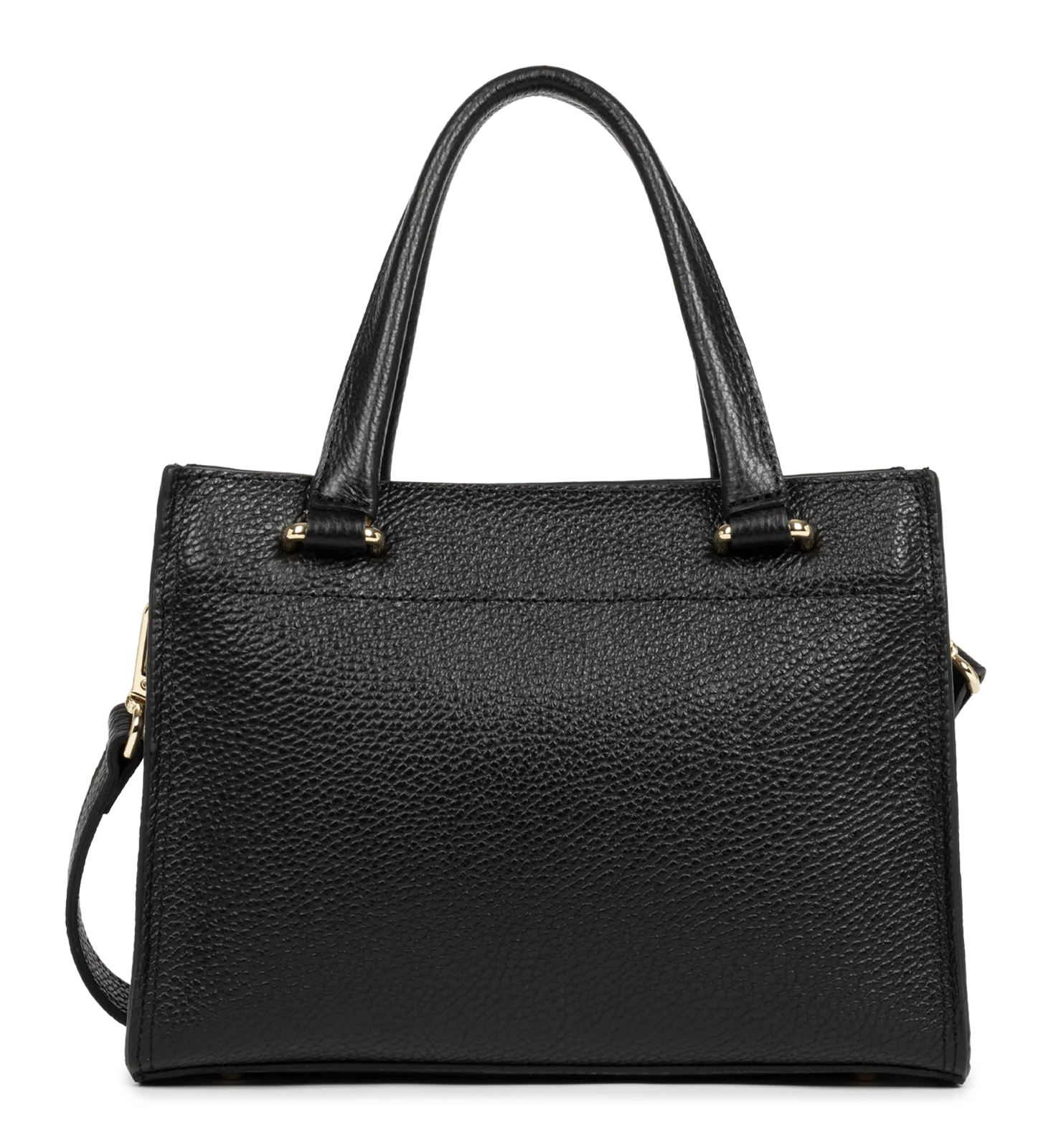 Petit sac à main - Foulonné Double DAILY - Noir - In - Nude – Image 3