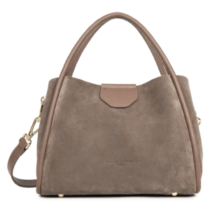 Petit sac à main - Suède Ida - Taupe