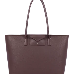 Sac cabas épaule - Maya Double KBA - Bordeaux foncé