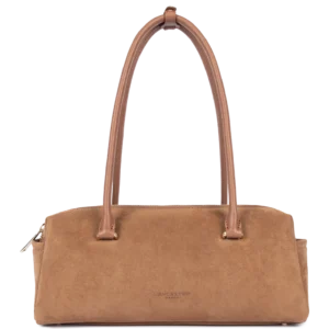 Sac rectangle - Suède Cube - Camel