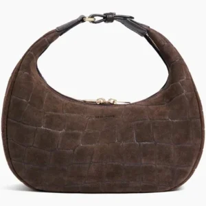 Le Tanneur HOBO PM REFENTE CROCO ARABICA