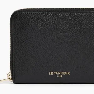 Le Tanneur P MONNAIE ZIPPE + P CARTES 4CC NOIR 1