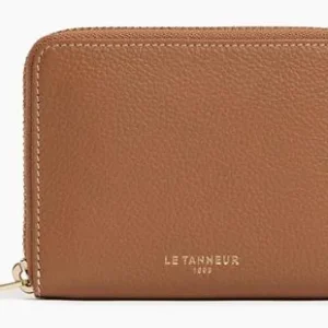 Le Tanneur P MONNAIE ZIPPE + P CARTES 4CC TAN