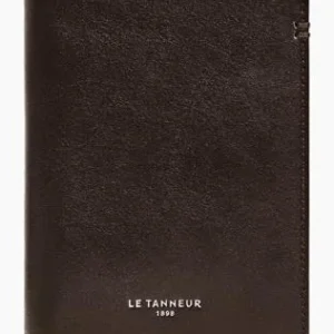 Le Tanneur PF BILL 8CC MON ZIP 2V VERTIC CAFE 1