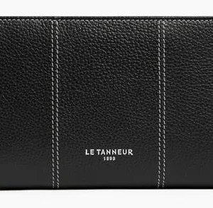 Le Tanneur PF BILLETS 10CC MON ZIPPE NOIR 1