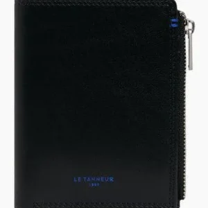 Le Tanneur PF BILLETS 6CC MON ZIPPE NOIR 1