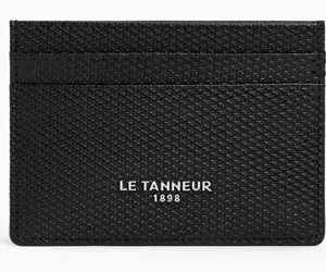 Le Tanneur PORTE CARTES SIMPLE 4CC NOIR 1