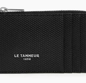 Le Tanneur PORTE CARTES ZIPPE 4CC NOIR 1